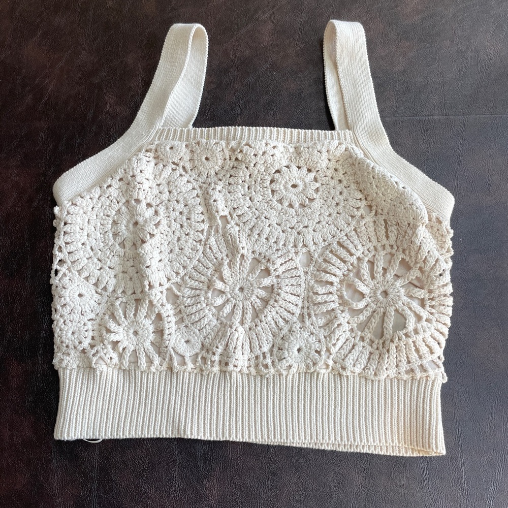 House of Harlow Sweater Knitted Tank Top Like New